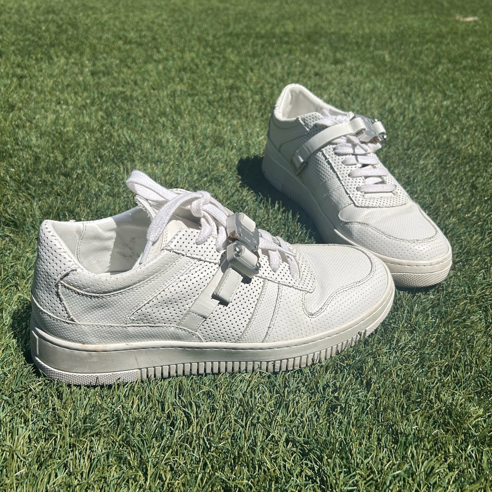 1017 ALYX 9SM White Low-Top Sneakers